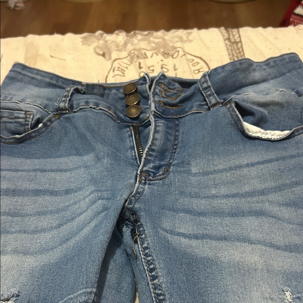 BAMBOO High Rise Blue Women's Jeans